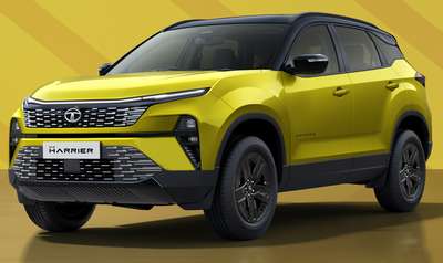 Tata Harrier Fearless+ DT AT SUV (Sports Utility Vehicle) Diesel 14.6 km/l Yes (Automatic Dual Zone) Android Auto (Yes), Apple Car Play (Wireless) Sunlit yellow, Pebble grey, Lunar white, Coral red
