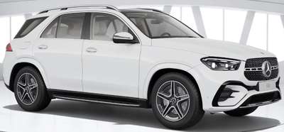 Mercedes-Benz GLE 450d 4MATIC LWB SUV (Sports Utility Vehicle) Diesel Yes (Automatic Four Zone) Android Auto (Yes), Apple Car Play (Yes) Polar white, Obsidian black, Selenite grey, Sodalite blue, High-tech silver