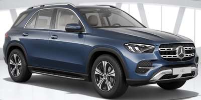 Mercedes-Benz GLE 300d 4MATIC LWB SUV (Sports Utility Vehicle) Diesel Yes (Automatic Four Zone) Android Auto (Yes), Apple Car Play (Yes) Polar white, Obsidian black, Selenite grey, Sodalite blue, High-tech silver